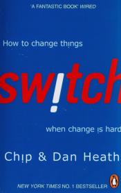 Switch. Autor: Dan Heath, Chip Heath. Dadada.pl Okładka książki Switch