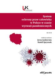 Okładka książki System ochrony praw człowieka w Polsce w czasie wyzwań pandemicznych. Tom 3