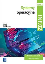 Systemy operacyjne INF.02. cz.2 WSiP. Autor: Osetek Sylwia, Pytel Krzysztof. Dadada.pl Okładka książki Systemy operacyjne INF.02. cz.2 WSiP
