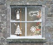 Opakowanie Szablony do sztucznego śniegu 10szt