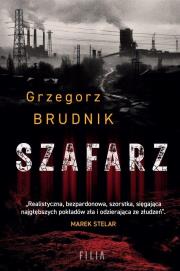 Szafarz. Autor: Grzegorz Brudnik. Dadada.pl Okładka książki Szafarz