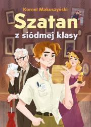 Szatan z siódmej klasy. Autor: Kornel Makuszyński. Dadada.pl Okładka książki Szatan z siódmej klasy