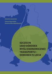 Okładka książki Szczecin jako ośrodek myśli ekonomicznej..