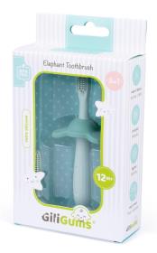 Opakowanie Szczoteczka Słoń zielona 2w1