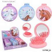 Szczotka składana Miss Melody mix wzorów 11744A. Wydawca: DEPESCHE. Dadada.pl Opakowanie Szczotka składana Miss Melody mix wzorów 11744A