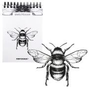 Opakowanie Szkicownik A6/60K na spirali - Bzyk