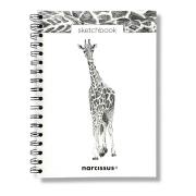 Opakowanie Szkicownik B5/60K na spirali - Żyrafa