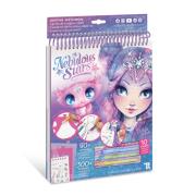 Opakowanie Szkicownik z kredkami, szablonami i naklejkami M Nebulia Nebulous Stars