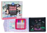 Opakowanie Szkicownik z kredowymi pisakami baletnice