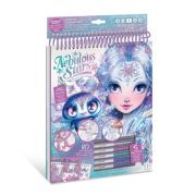 Opakowanie Szkicownik z metalicznymi pisakami M Iceana Nebulous Stars