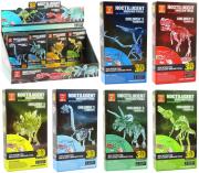 Opakowanie Szkielet dinozaura do składania świecący MIX