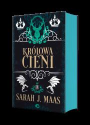 Szklany Tron T.4 Królowa Cieni. Autor: Maas Sarah. Dadada.pl Okładka książki Szklany Tron T.4 Królowa Cieni