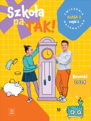 Okładka książki Szkoła na tak matematyka karty ćwiczeń klasa 2 część 2 szkoła podstawowa