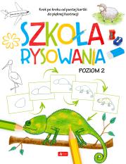 Szkoła rysowania. Poziom 2. Autor: Opracowanie zbiorowe. Dadada.pl Okładka książki Szkoła rysowania. Poziom 2