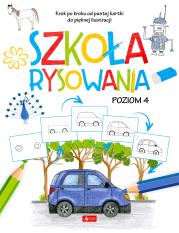 Szkoła rysowania. Poziom 4. Autor: Opracowanie zbiorowe. Dadada.pl Okładka książki Szkoła rysowania. Poziom 4