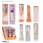 Opakowanie Szminka kolorowa Top Model z konfetti BEAUTY&ME 1 szt. mix 12808A