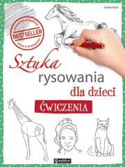 Sztuka rysowania dla dzieci. Ćwiczenia. Autor: Keck Gecko. Dadada.pl Okładka książki Sztuka rysowania dla dzieci. Ćwiczenia
