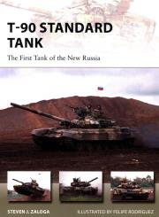 T-90 Standard Tank. Autor: Zaloga Steven J.. Dadada.pl Okładka książki T-90 Standard Tank