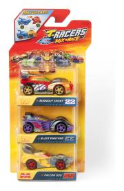 T-Racers Mix ‘N Race Pack 3 Blister 1 szt. mix. Wydawca: Magic Box Toys Polska (L). Dadada.pl Opakowanie T-Racers Mix ‘N Race Pack 3 Blister 1 szt. mix