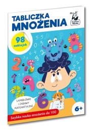 Tabliczka mnożenia. Autor: Opracowanie zbiorowe. Dadada.pl Okładka książki Tabliczka mnożenia