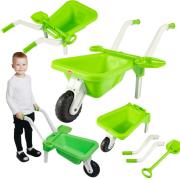 Opakowanie Taczka zielona z łopatą