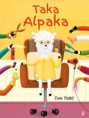 Taka Alpaka. Autor: Podleś Ewa. Dadada.pl Okładka książki Taka Alpaka