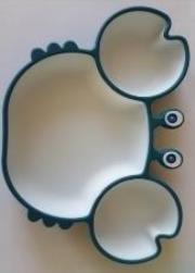 Opakowanie Talerz krab premium turkusowo-biały