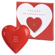 Opakowanie Talerzyk w kształcie serca Love You More