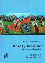 Okładka książki Taniec z ''Harnasiów'' na czworo skrzypiec