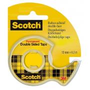 Opakowanie Taśma biurowa dwustronna Scotch z dyspenserem 12mm x6,3m