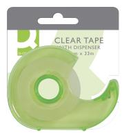 Opakowanie Taśma samoprzylepna z dyspenserem Q-CONNECT 19mm 33m mix kolorów