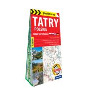 Tatry polskie foliowana mapa turystyczna  1:30 000. Autor:   Praca zbiorowa. Dadada.pl Okładka książki Tatry polskie foliowana mapa turystyczna  1:30 000