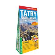 Tatry Wysokie i Bielskie polskie i słowackie laminowana mapa turystyczna 1:30 000. Autor:   Praca zbiorowa. Dadada.pl Okładka książki Tatry Wysokie i Bielskie polskie i słowackie laminowana mapa turystyczna 1:30 000