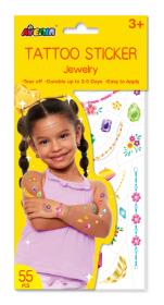 Tatuaże - Biżuteria. Wydawca: AVENIR. Dadada.pl Opakowanie Tatuaże - Biżuteria