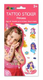 Tatuaże - Księżniczka. Wydawca: AVENIR. Dadada.pl Opakowanie Tatuaże - Księżniczka