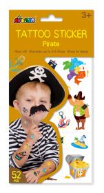 Tatuaże - Piraci. Wydawca: AVENIR. Dadada.pl Opakowanie Tatuaże - Piraci