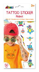 Tatuaże - Roboty. Wydawca: AVENIR. Dadada.pl Opakowanie Tatuaże - Roboty