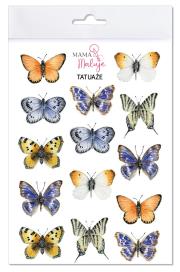 Opakowanie Tatuaże zmywalne Motyle 2