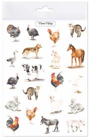 Opakowanie Tatuaże zmywalne Zwierzęta wiejskie