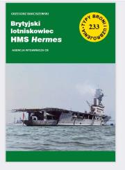 Okładka książki TBiU nr 233 Lotniskowiec HMS Hermes