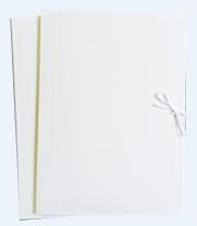 Opakowanie Teczka A4 biała wiązana (10szt)