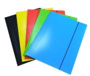 Opakowanie Teczka A4 kolorowa z gumką (10szt)