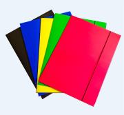 Opakowanie Teczka A4 kolorowa z gumką (10szt)