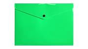 Opakowanie Teczka A4 kopertowa PP neon zielony