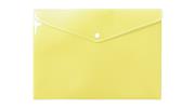 Opakowanie Teczka A4 kopertowa PP pastel żółty