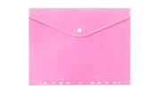 Opakowanie Teczka A4 kopertowa PP zawieszana pastel różowy