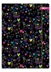 Opakowanie Teczka A4 My Love czarna Happy Color