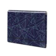 Opakowanie Teczka A4 na gumkę łamana Penmate geometria 0107