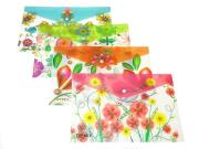 Opakowanie Teczka A4 plastikowa na nit kwiaty (12szt)