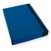 Opakowanie Teczka A4 skrzydłowa 5cm niebieska